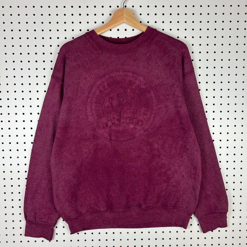 Southern College of Optometry Crewneck Large Vintage Memphis TN Sweatshirt 90s